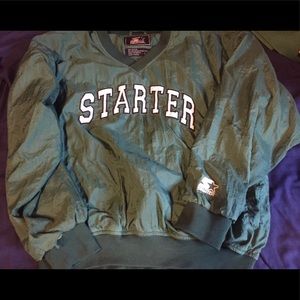 Vintage Starter Green Sweater 90’s Size:L